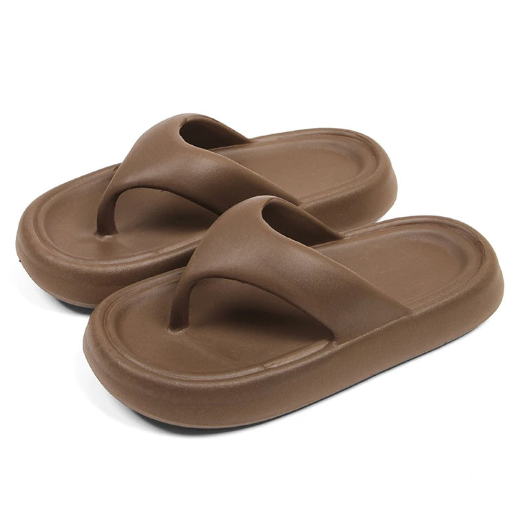 Premium Soft EVA Flip-Flops | Thick Sole Non-Slip Beach Slides