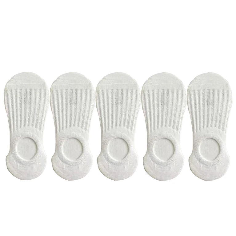 Invisible Lace Boat Socks | Non-Slip Silicone Summer Liner