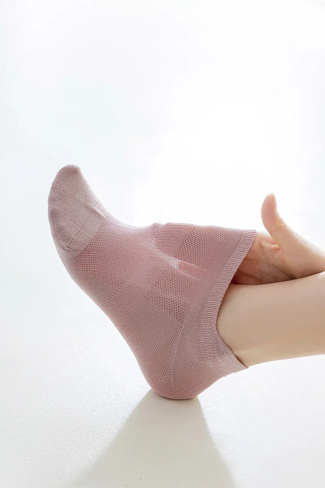 Bamboo Fiber Socks | 5-Pack Invisible Summer Liner