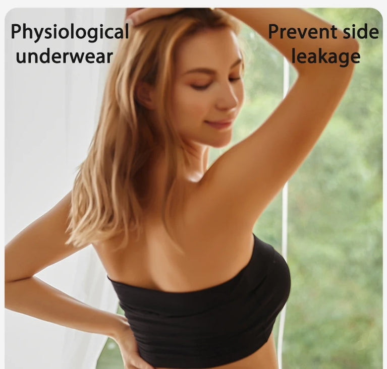 High-Waist 5-Layer Menstrual Briefs – Ultra-Absorbent Breathable Physiological Panties