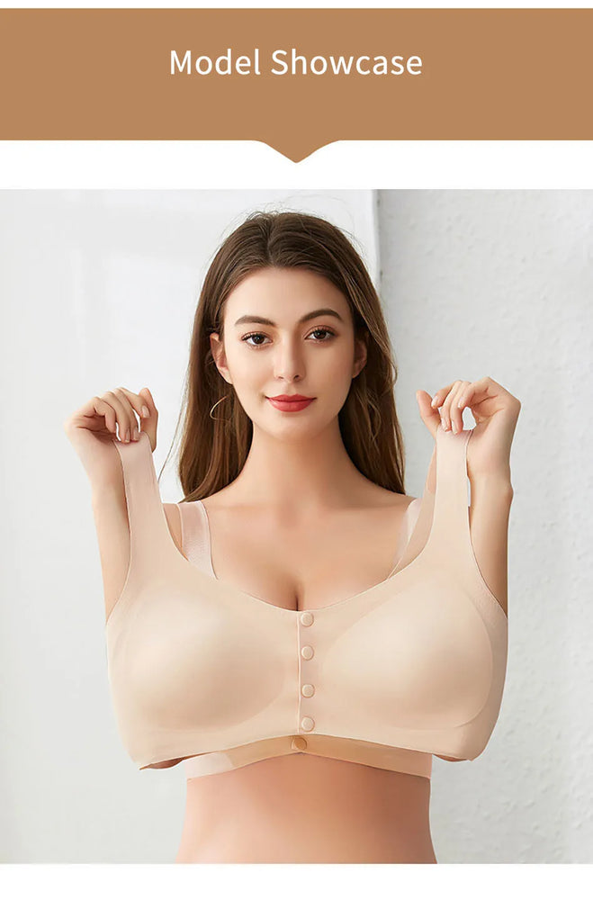 Wood Pencil Lightweight Nursing Bra | Front-Opening Support