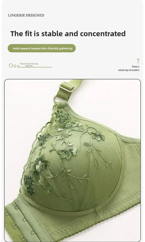 Adjustable Summer Lace Bralette | Wireless Breathable Comfort