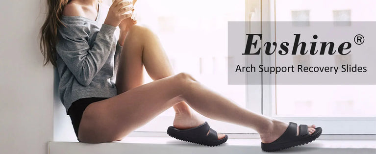 Orthopedic Arch Support Slides | Soft Cloud Slippers