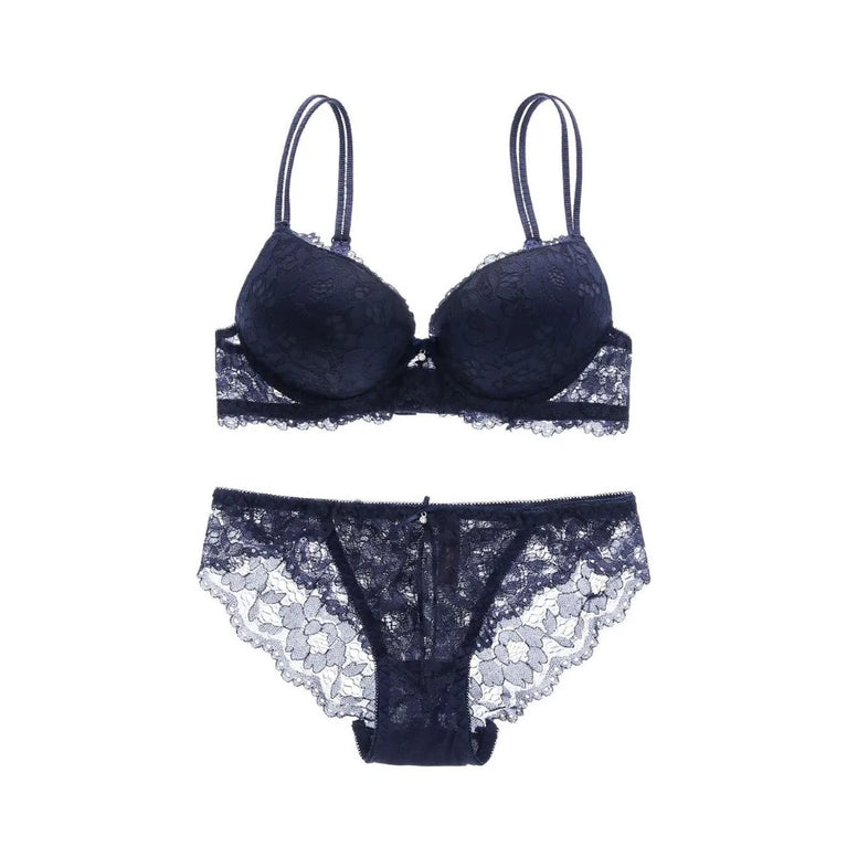 Seamless Wire-Free Bra & Brief Set – Everyday Comfort Lingerie