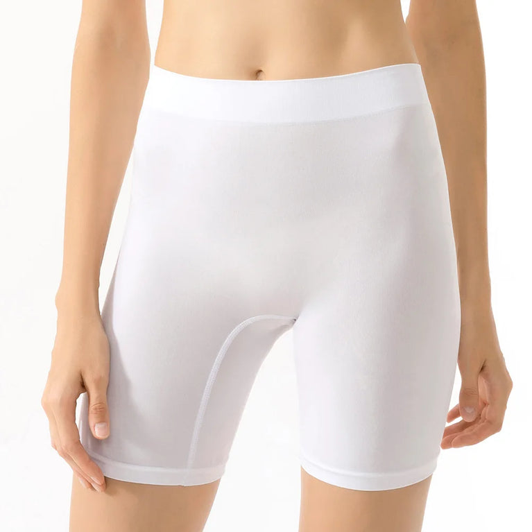 High-Waist Lace Shorts | Anti-Chafing Safety Boxers