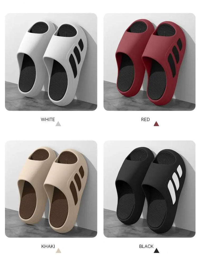 Trendy Non-Slip Couple's Slides | Silent EVA Indoor Sandals