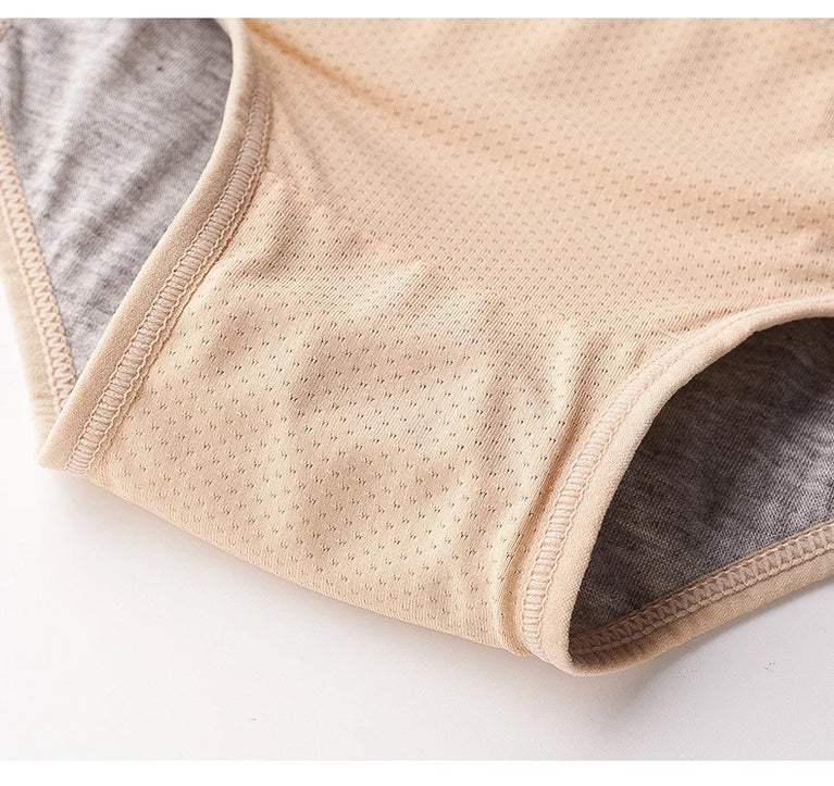 Physiological Briefs (2-Pack) – Mid-Rise Leak-Proof Menstrual Panties