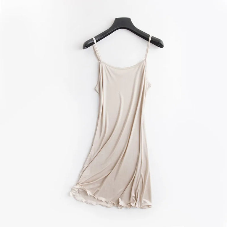 100% Natural Mulberry Silk Full Slip | Sexy Lace Nightdress