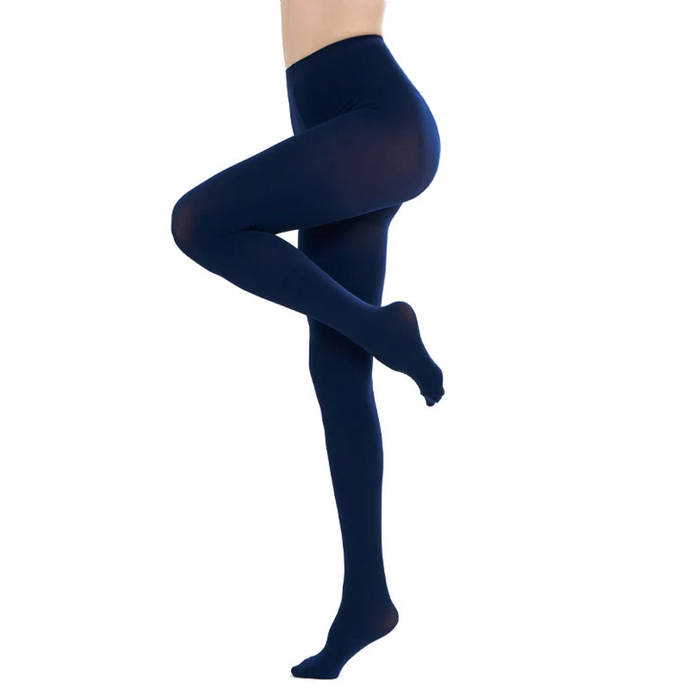 Plus Size Velvet Tights | High-Elasticity Candy Color Pantyhose
