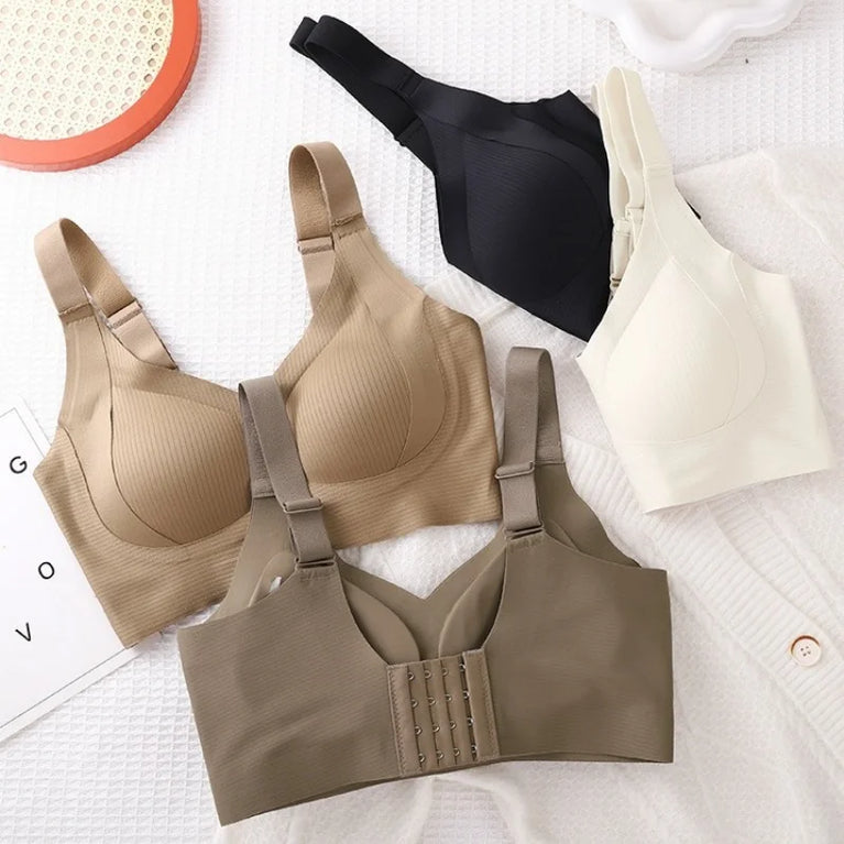Seamless Push-Up Bra – High-Support Wireless Foundation