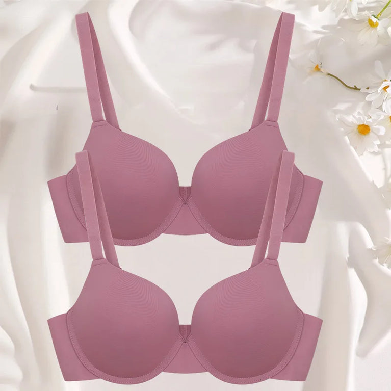 Seamless Push-Up Bra – Wireless Everyday Support