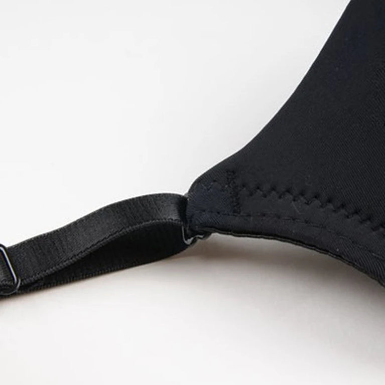 Seamless Cotton-Blend Underwire Bra | Breathable Gathered Fit