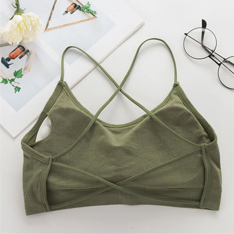 Seamless High-Stretch Sports Bra | Comfort Fit Yoga Crop Top