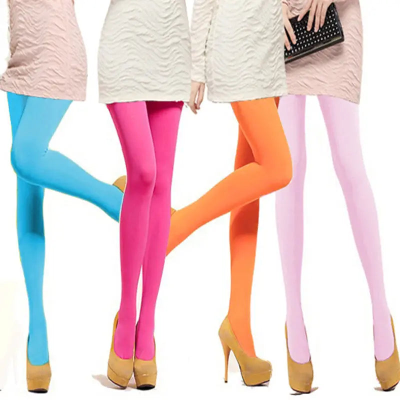 Seamless Pantyhose | Candy Color Sexy Tights