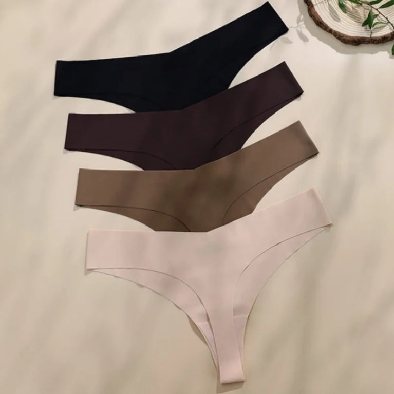 SEAMLESS PUSH UP BRA SET WOMEN SEXY UNDERWEAR V-NECK THONG LINGERIE
