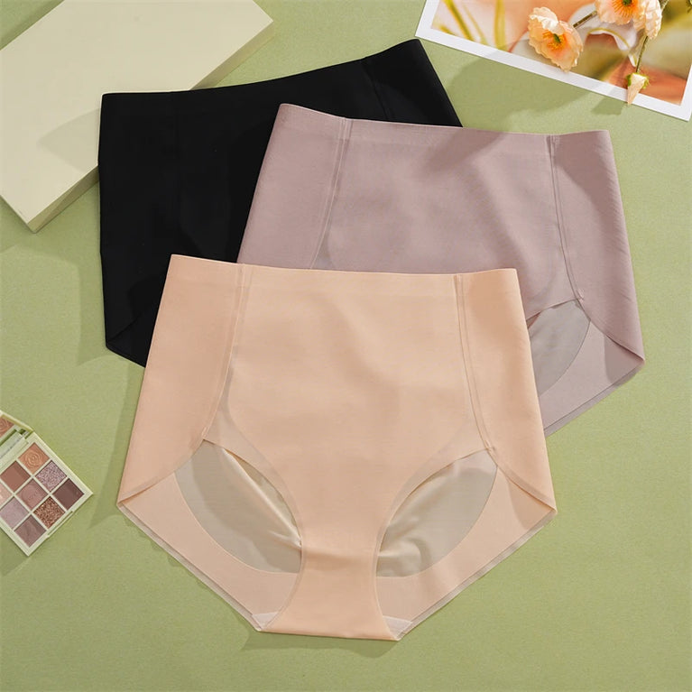 Seamless Tummy Control Underwear | Breathable Mesh Butt-Lifter Shaping Briefs