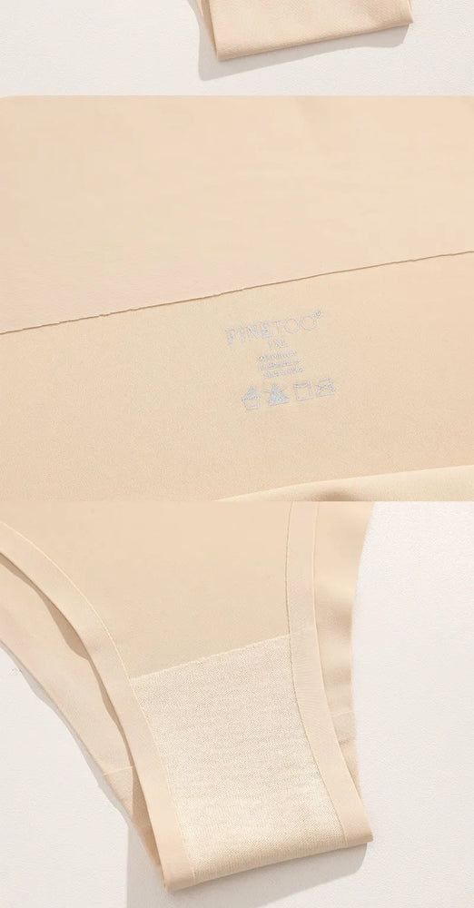 Ice Silk Seamless Panties | Ultra-Thin Brazilian Briefs