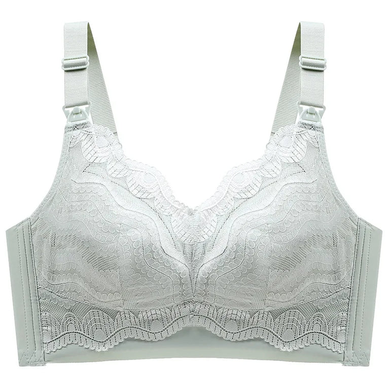 Lace Nursing Bra | Soft Cotton Maternity Comfort