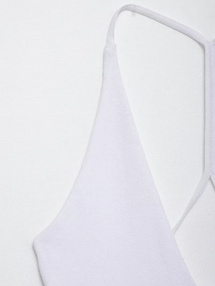 Backless Bustier Bodysuit | Sexy Sleeveless Summer Top