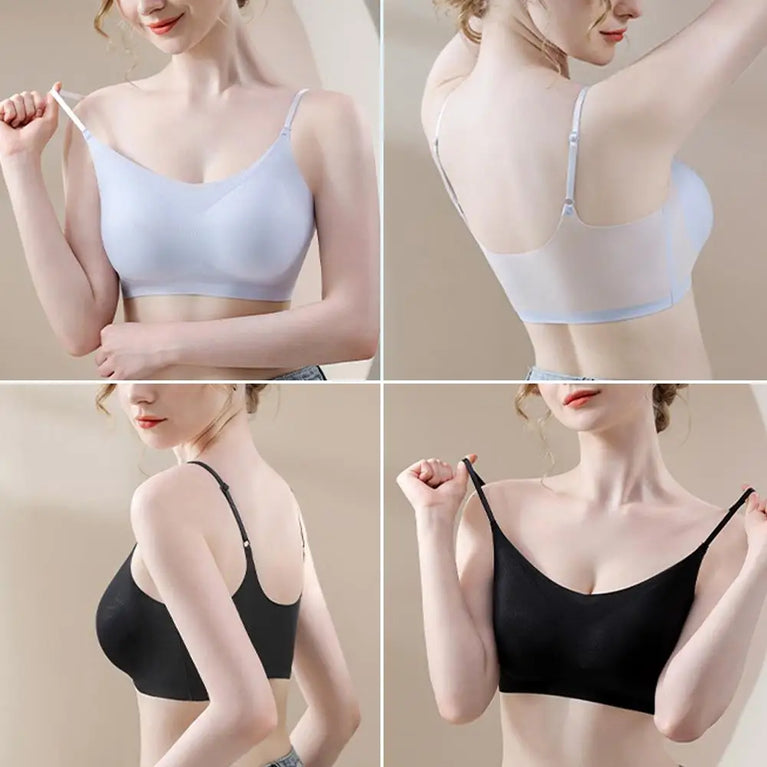Ice Silk Bra | Seamless Air-Cooling Bralette