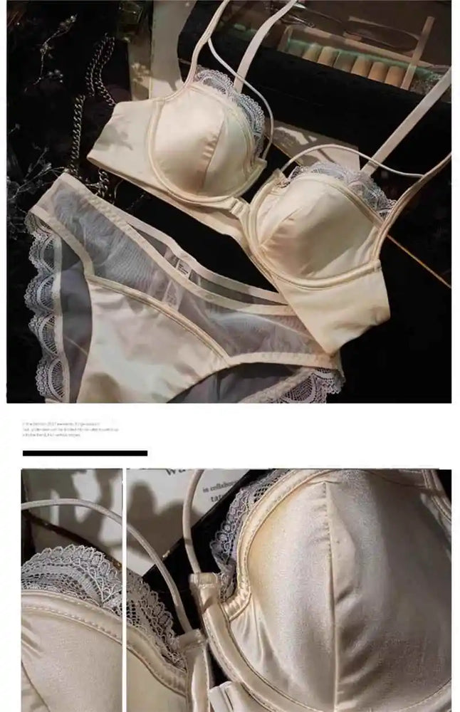 Front-Button Push-Up Set | Anti-Sagging Summer Lingerie