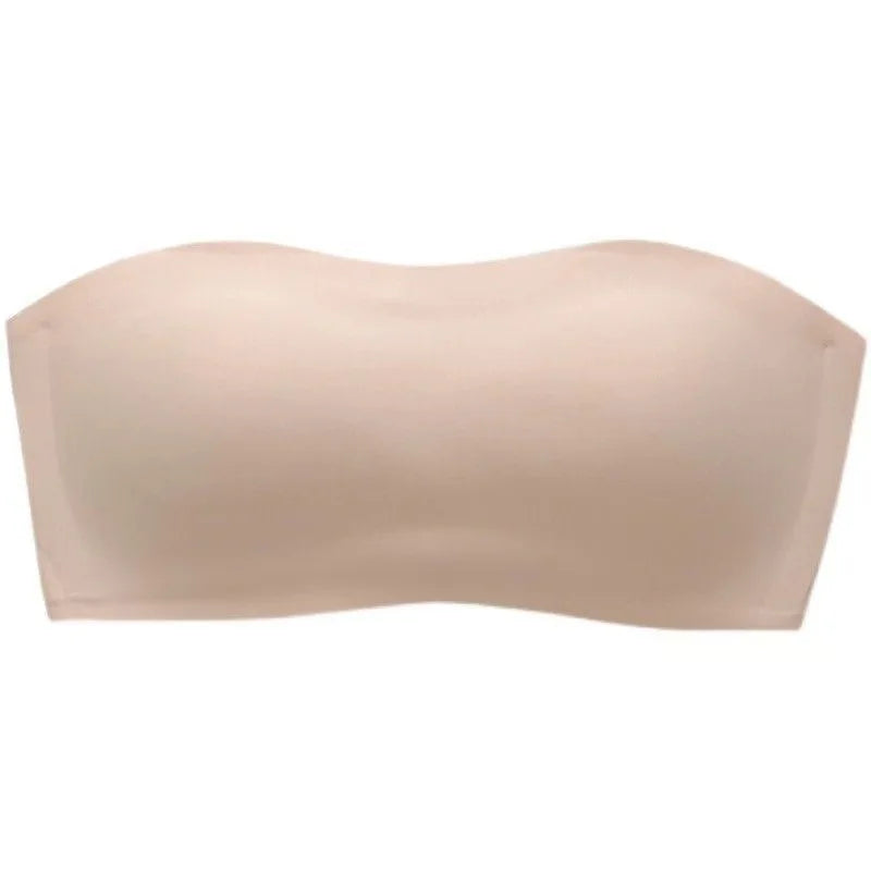 Ultra-Light Seamless Adhesive Bra – Wireless Push-Up Comfort