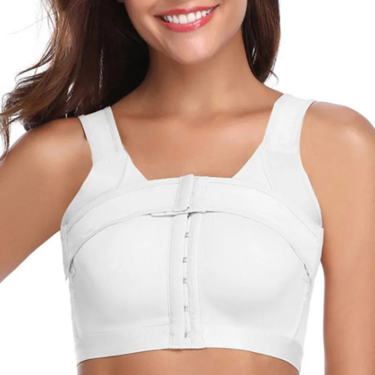 Seamless Front-Closure Support Bra | Implant Stabilizer Fit