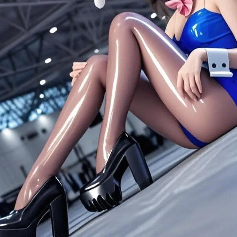 Shiny Glossy Pantyhose | Ultra-Thin Oil Silk Tights