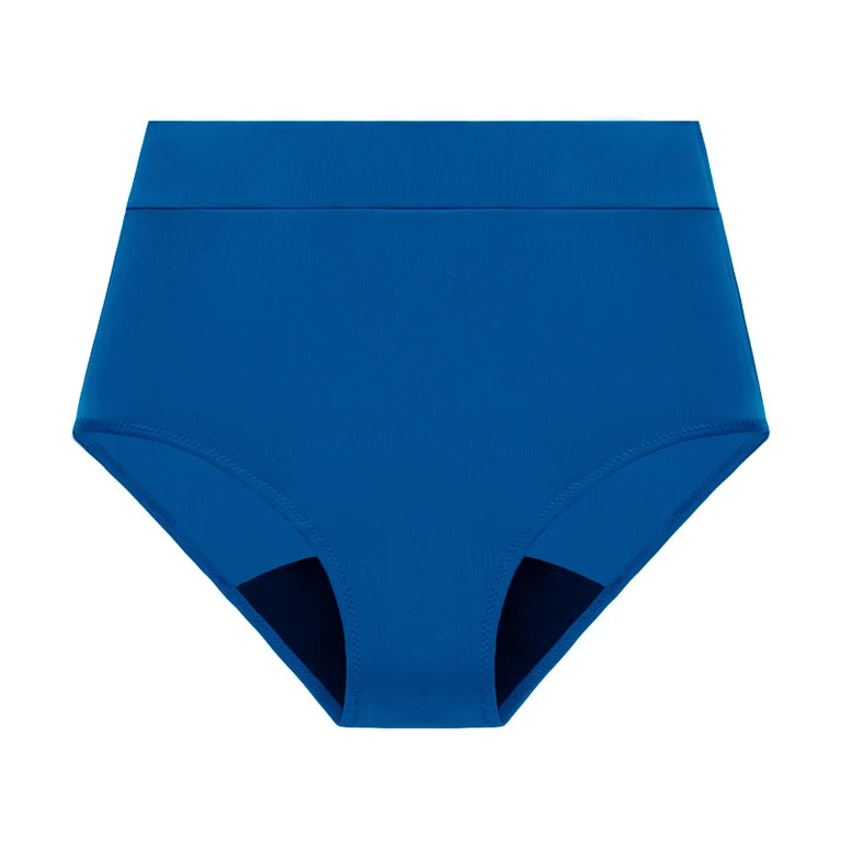 High-Waist Period Swimwear | 4-Layer Leakproof Menstrual Bikini