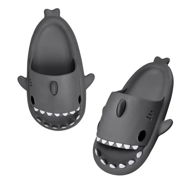 Shark Cloud Slides | Thick-Sole Anti-Slip Sandals