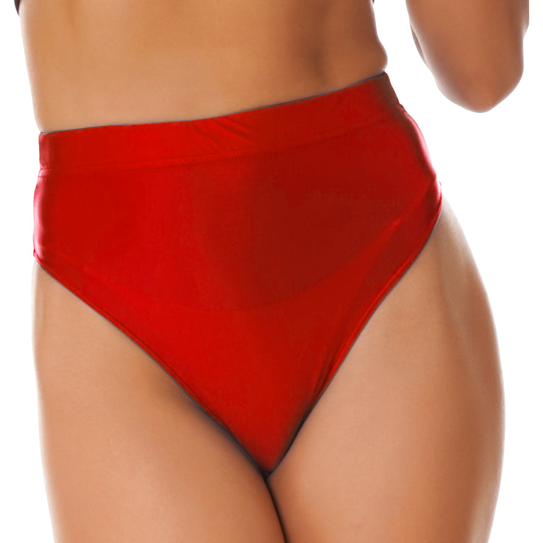 Elegant Women's Panties Glossy Breathable Underwear Sexy Lingerie High Waist Briefs Satin Underpants Knickers Swimsuit Bottoms