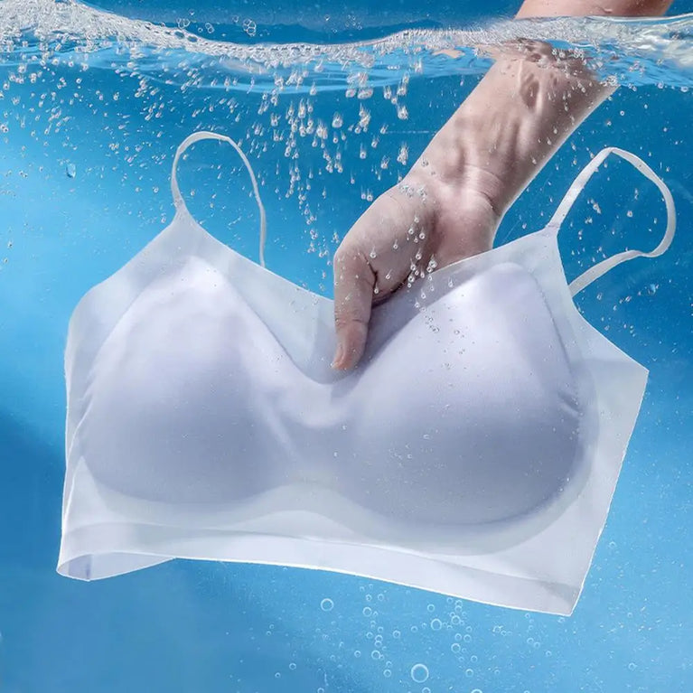 Ice Silk Bra | Seamless Air-Cooling Bralette