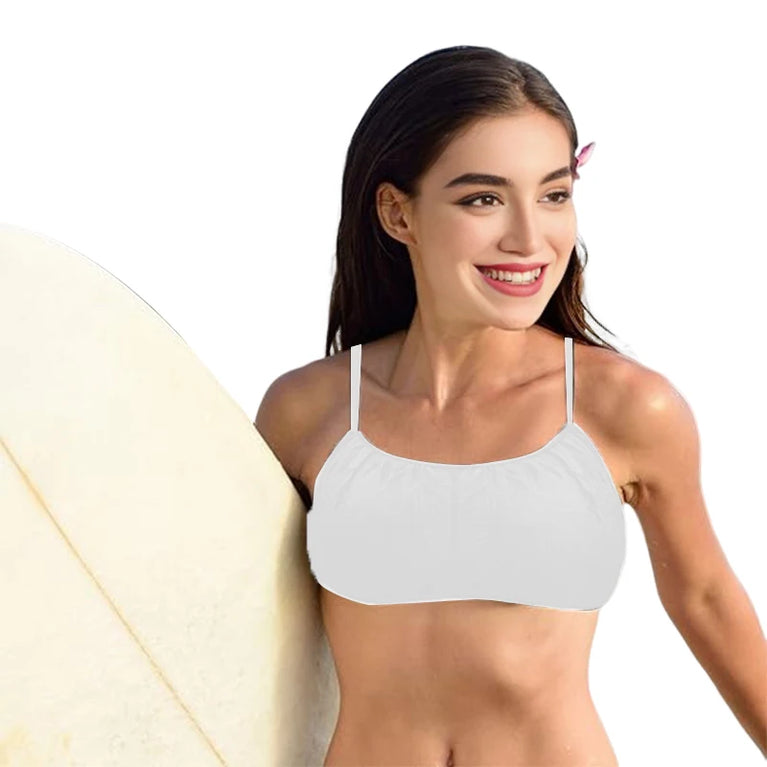 50Pcs Disposable Non-Woven Bras | Spa, Salon & Travel Wear