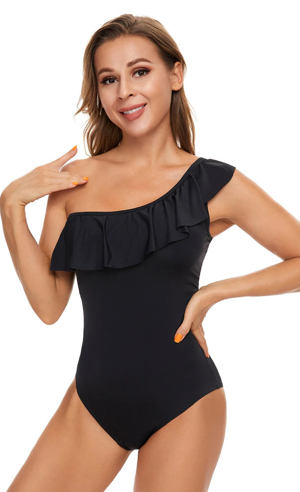High-Waist Period Swimwear | 4-Layer Leakproof Menstrual Bikini
