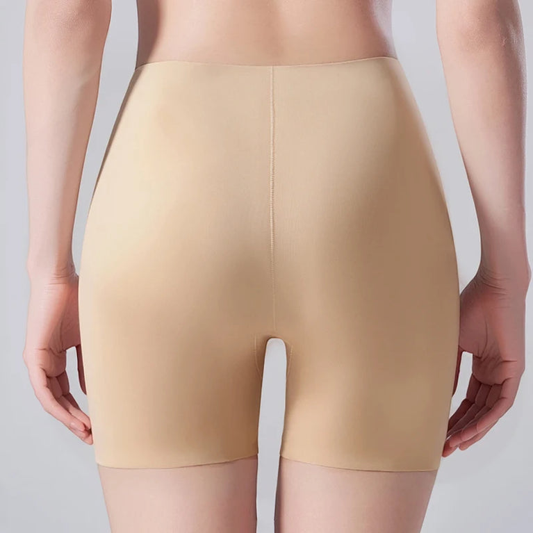 Seamless Anti-Rub Safety Shorts | High-Waist Slimming Boxer Underwear