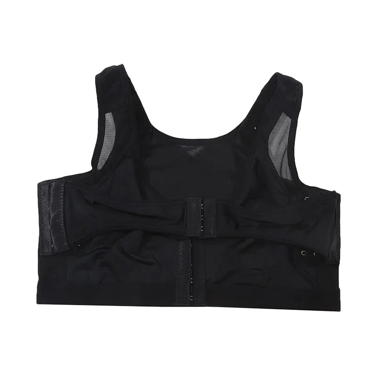 Seamless Front-Closure Support Bra | Implant Stabilizer Fit