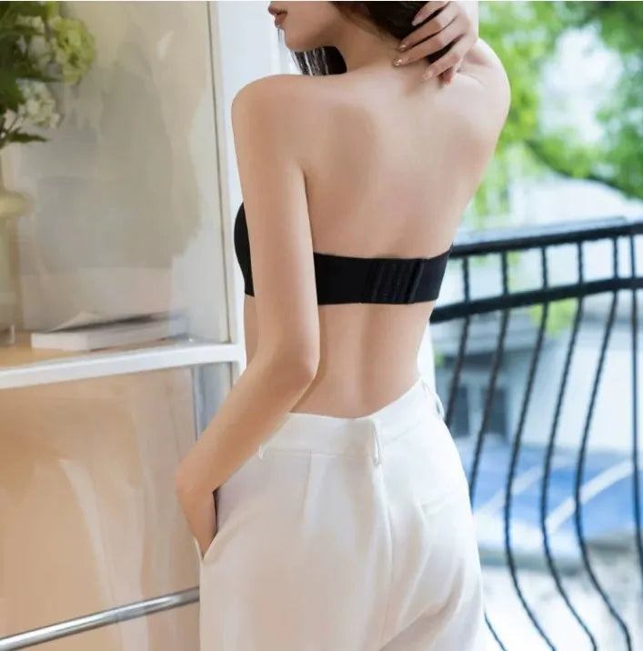 Seamless Anti-Slip Strapless Bra – Invisible Wireless Support