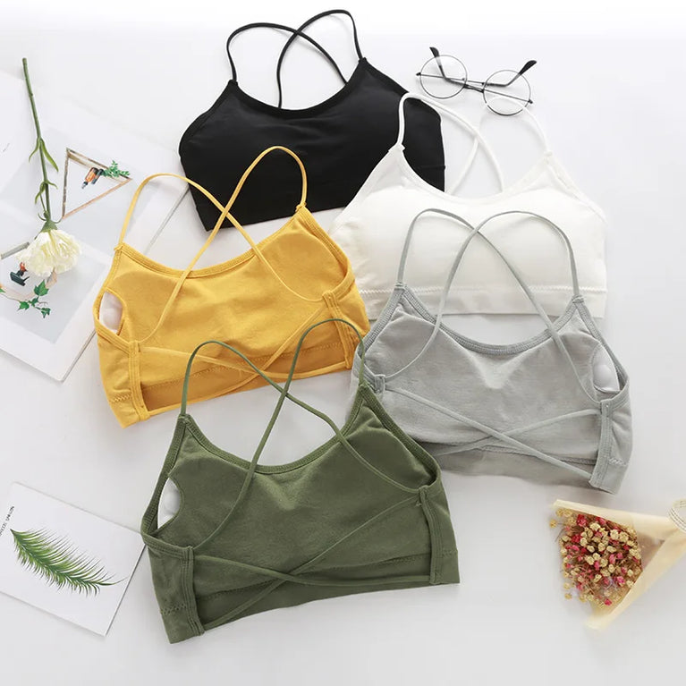 Seamless High-Stretch Sports Bra | Comfort Fit Yoga Crop Top