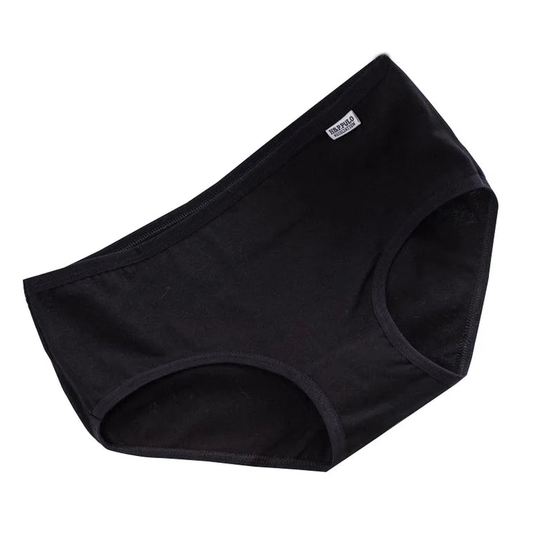 3pc Pure Cotton Briefs | Skin-Friendly Mid-Rise Comfort Set