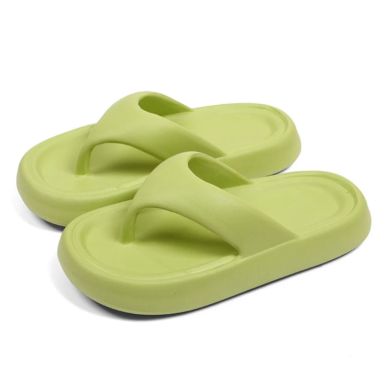 Premium Soft EVA Flip-Flops | Thick Sole Non-Slip Beach Slides