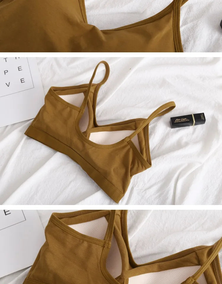 Pure Cotton Wireless Seamless Bra – Lightweight Everyday Comfort