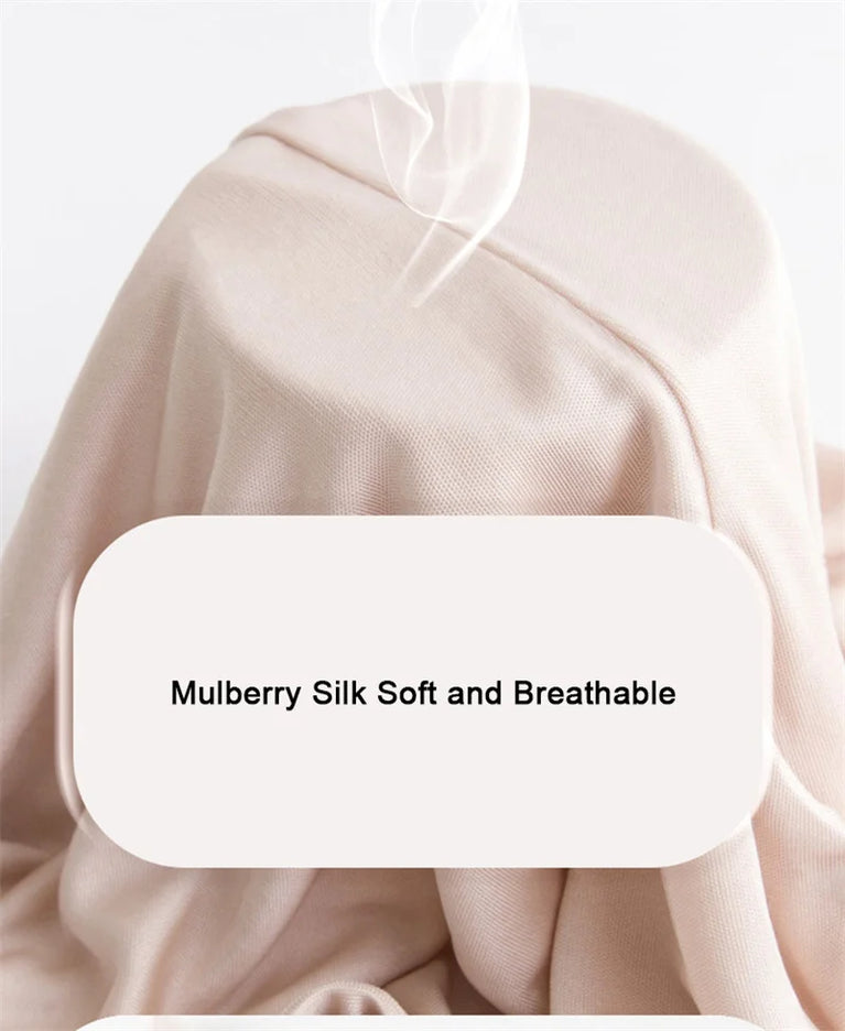 Silk-Blend Half Slip | Seamless Anti-Penetration Underskirt