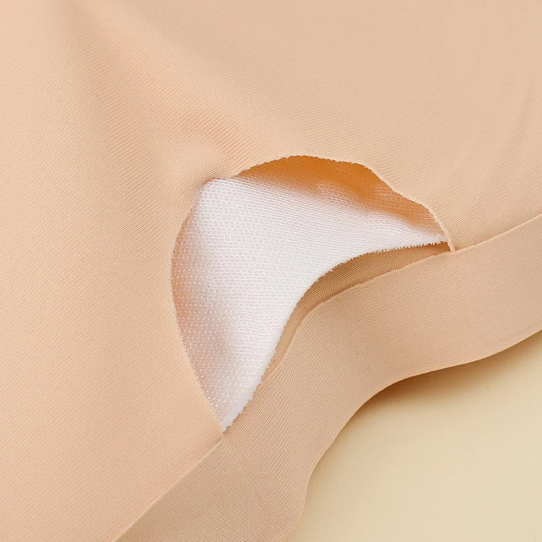 Ice Silk Strapless Tube Top | Seamless Multi-Way Bralette