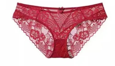 French Gathering Lace Bra Set | Seamless Purple & White Duo