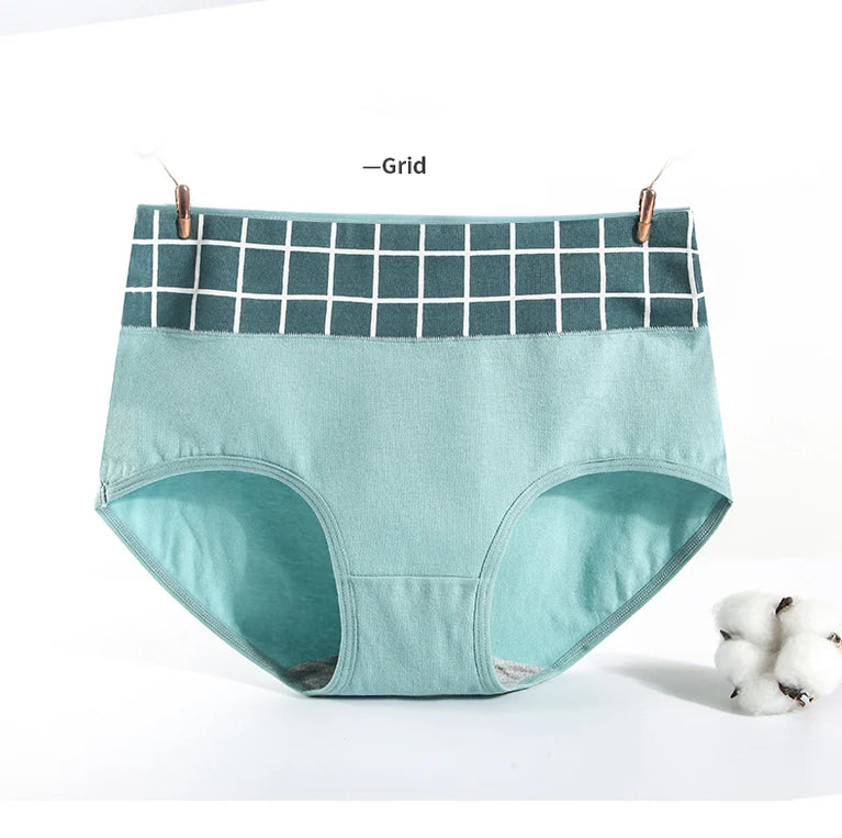 5pc High-Waist Cotton Briefs | Seamless Body Shaper Set