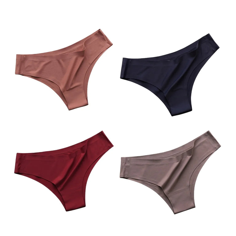 Seamless Performance Briefs – Low-Rise Invisible Support