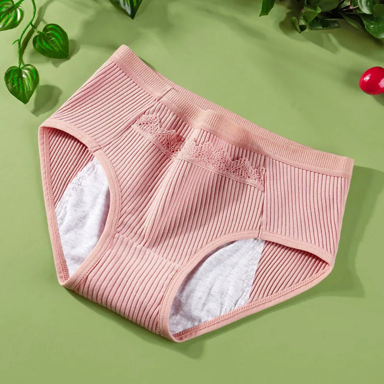 Physiological Briefs – Low-Rise Breathable Leak-Proof Menstrual Panties