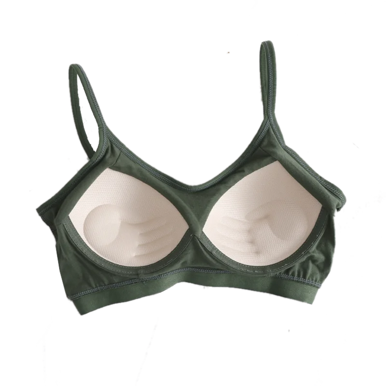 Pure Cotton Wireless Seamless Bra – Lightweight Everyday Comfort