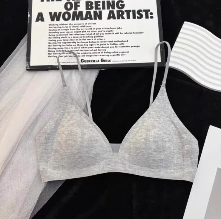 French Deep-V Seamless Bra | Invisible Summer Bralette