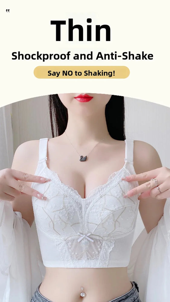 Full Coverage Wireless Slimming Bra | Anti-Slip Side Support